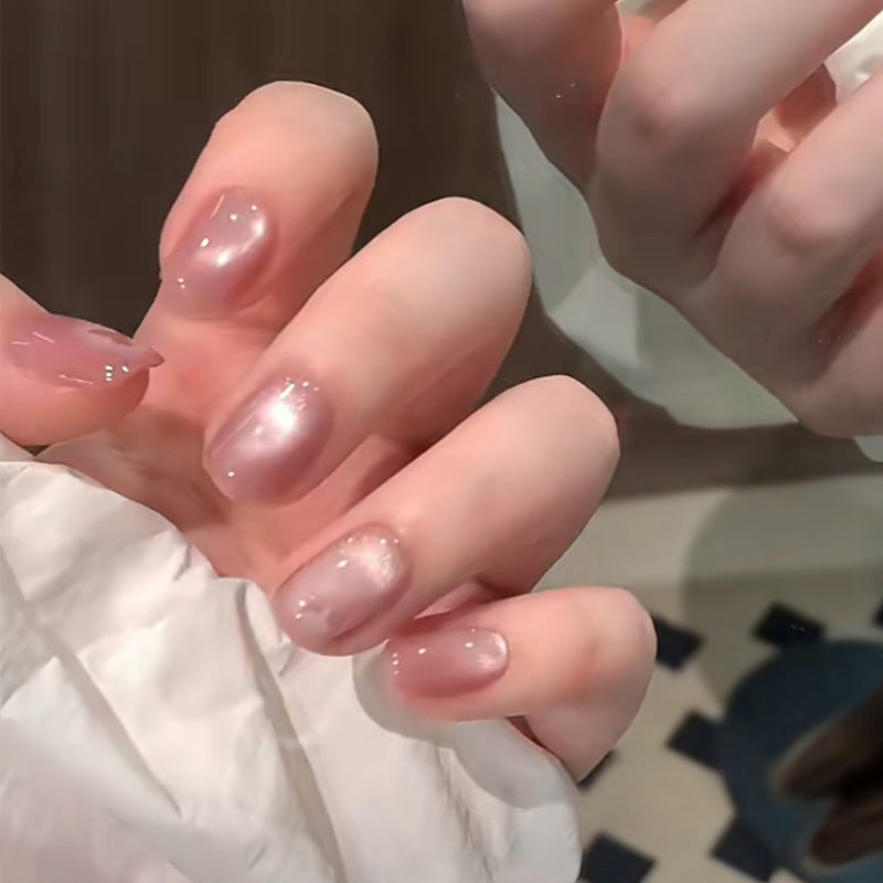 Premium Glossy Almond-Shaped Press-On Nails Kalsten 1789388672