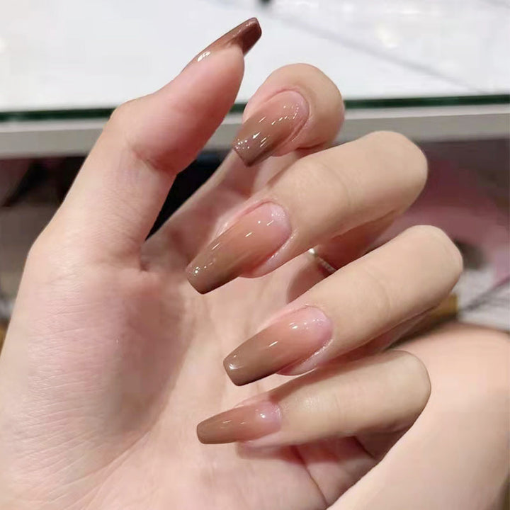 Artificial nails with elegant ombre effect Kalsten