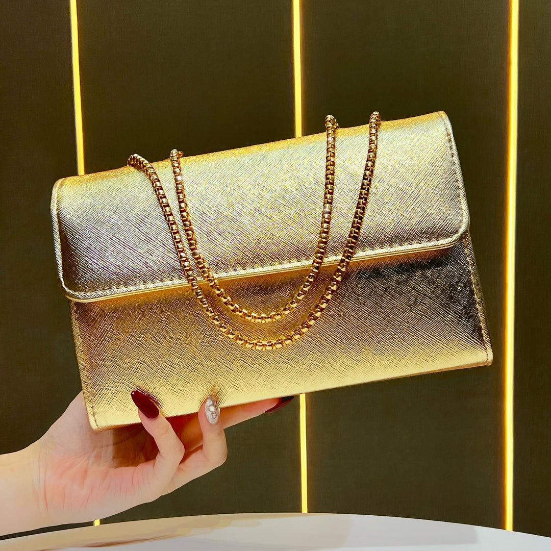 Elegant Chain-Linked Evening Bag