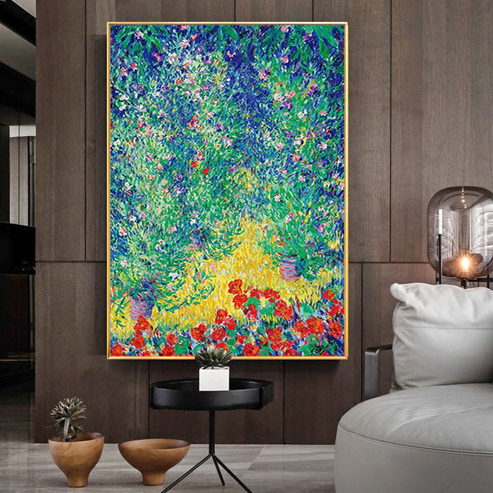 Impressionist Water Lilies Canvas Art