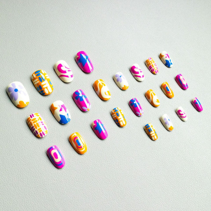 Creative Patterned Nail Art Kit