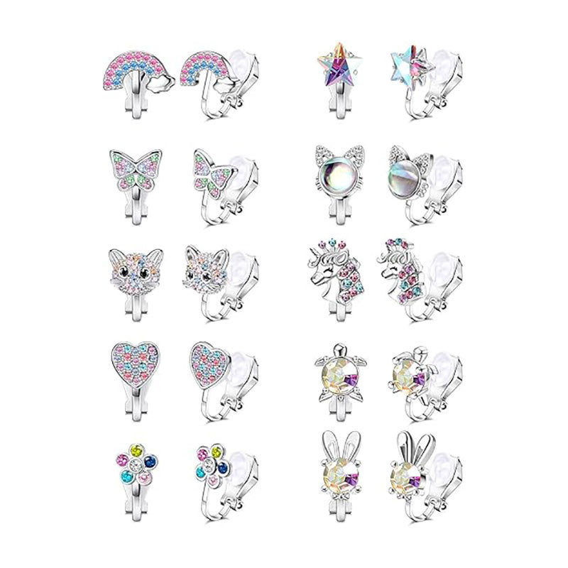 Charming Clip-On Earrings Set Kalsten