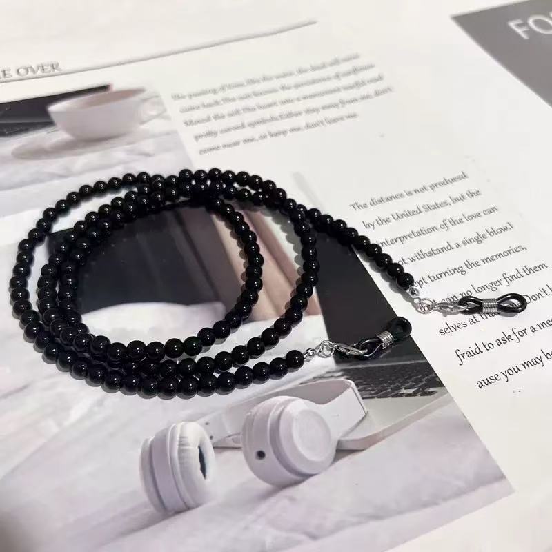 Beaded Eyewear Chain with Durable Clips Kalsten