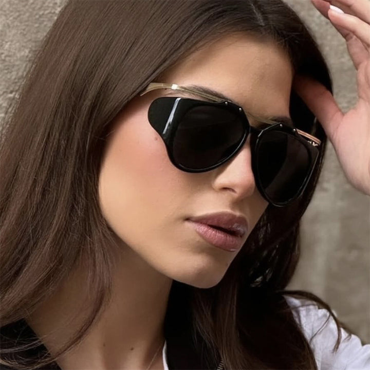 Women's Cat-Eye Sunglasses with Unique Design and Protective Lenses Kalsten