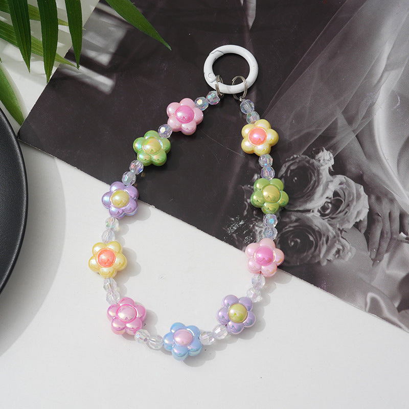 Floral Beaded Phone Chain kalsten