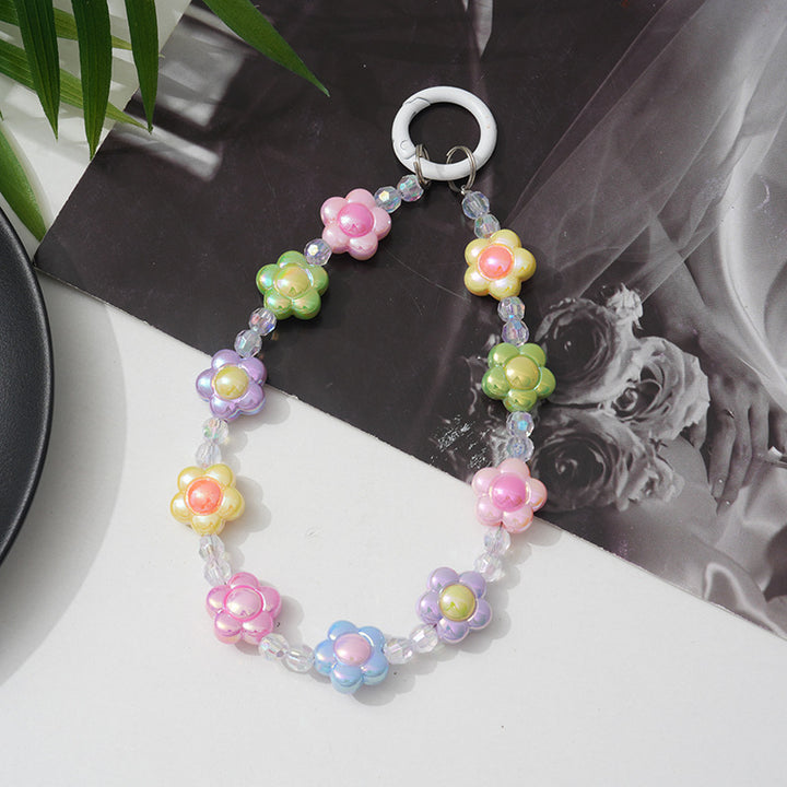 Floral Beaded Phone Chain kalsten