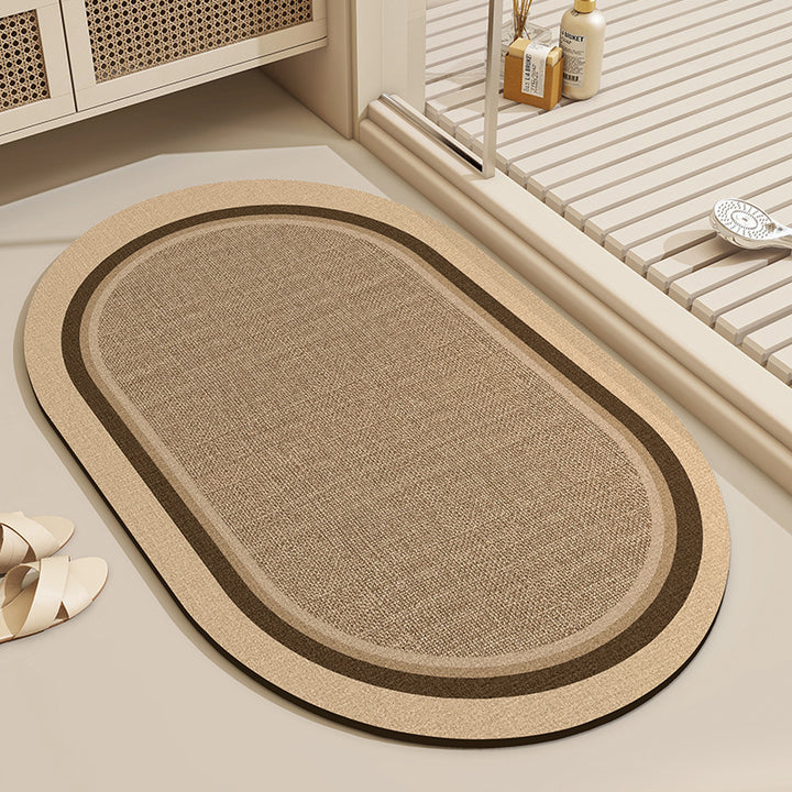 Stylish Textured Bath Mat Kalsten