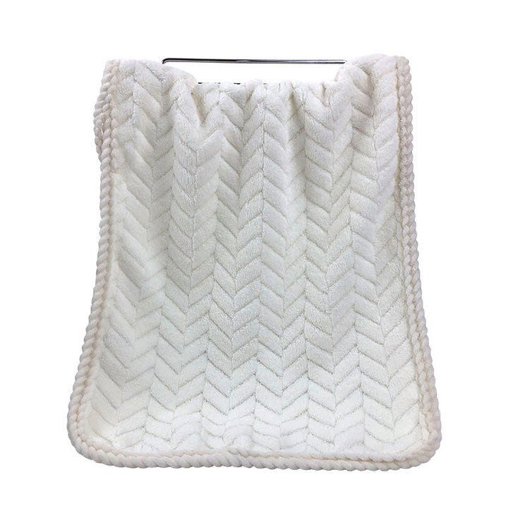 Cozy blanket with modern pattern Kalsten