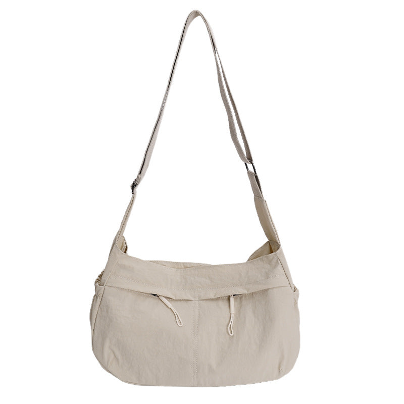 Multi-Pocket Relaxed Crossbody Bag