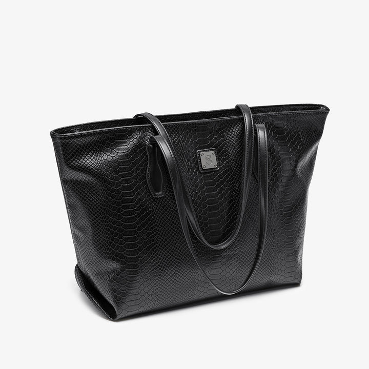 Chic Textured Tote Bag