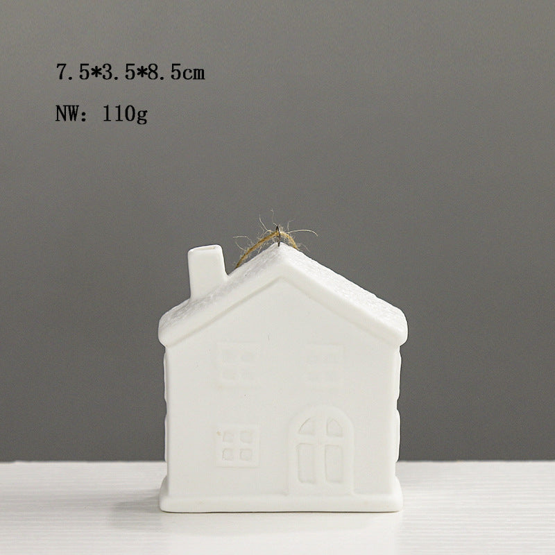 Decorative House-Shaped Ceramic Kalsten