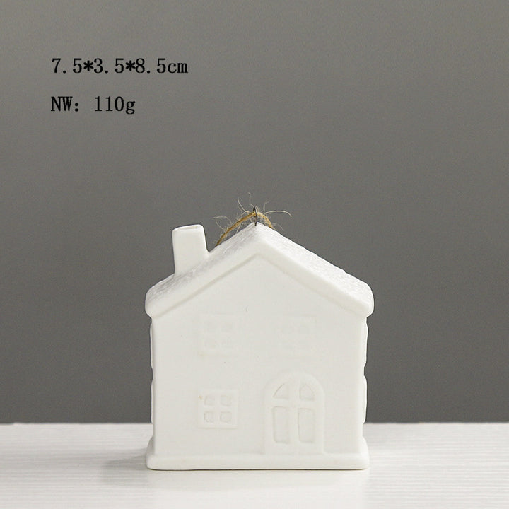 Decorative House-Shaped Ceramic Kalsten