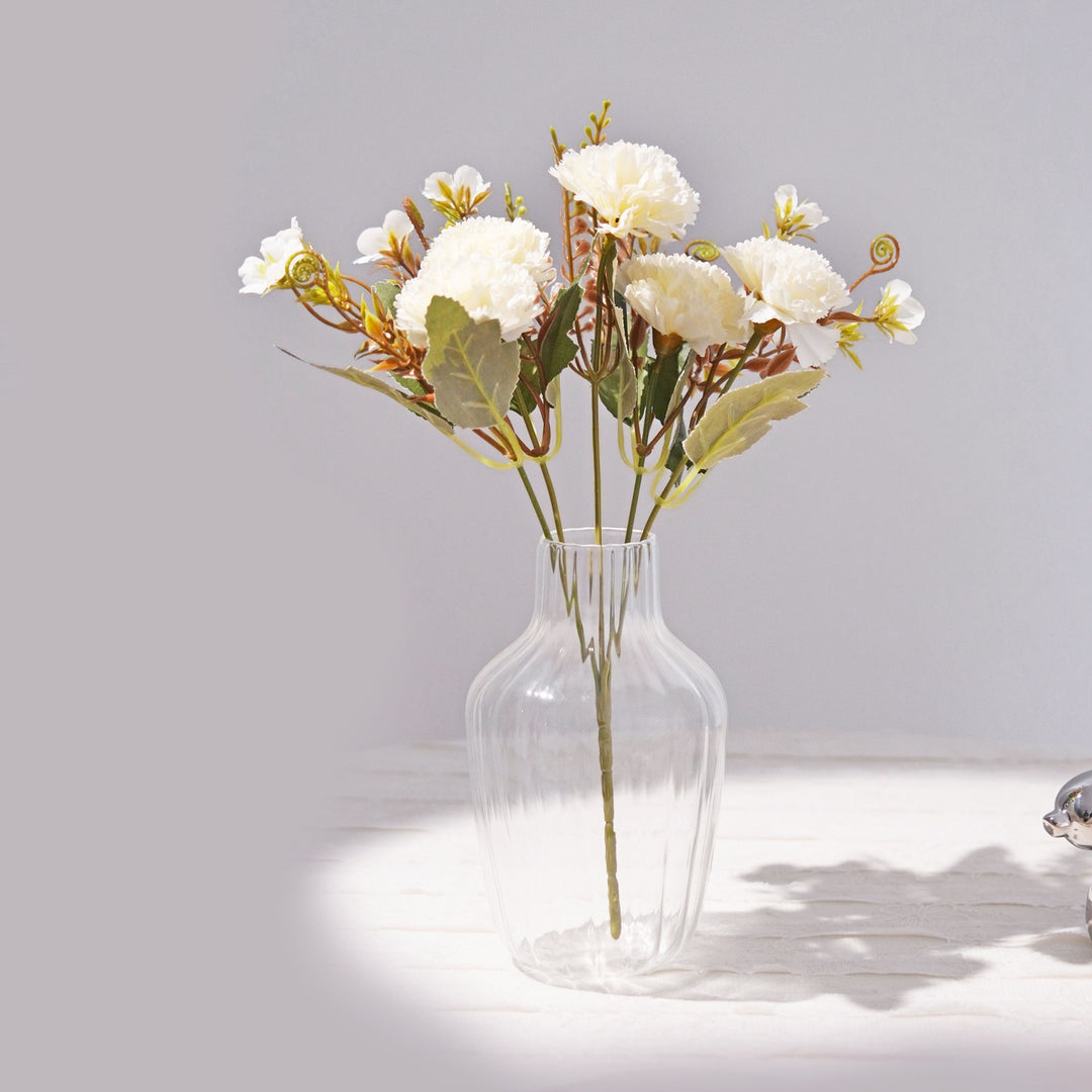 Lifelike Carnation Floral Stem Decoration