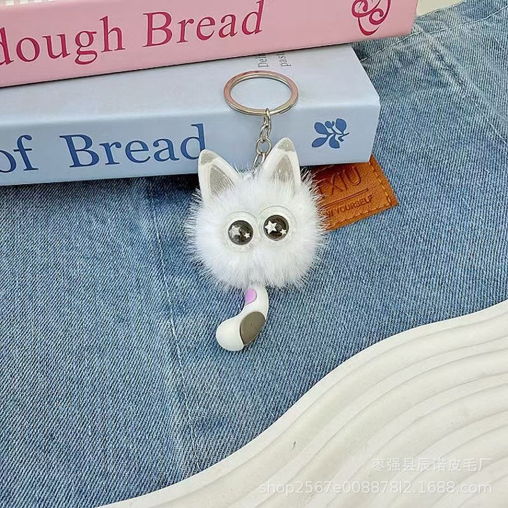 Cute Plush Cat Keychain Accessory Kalsten