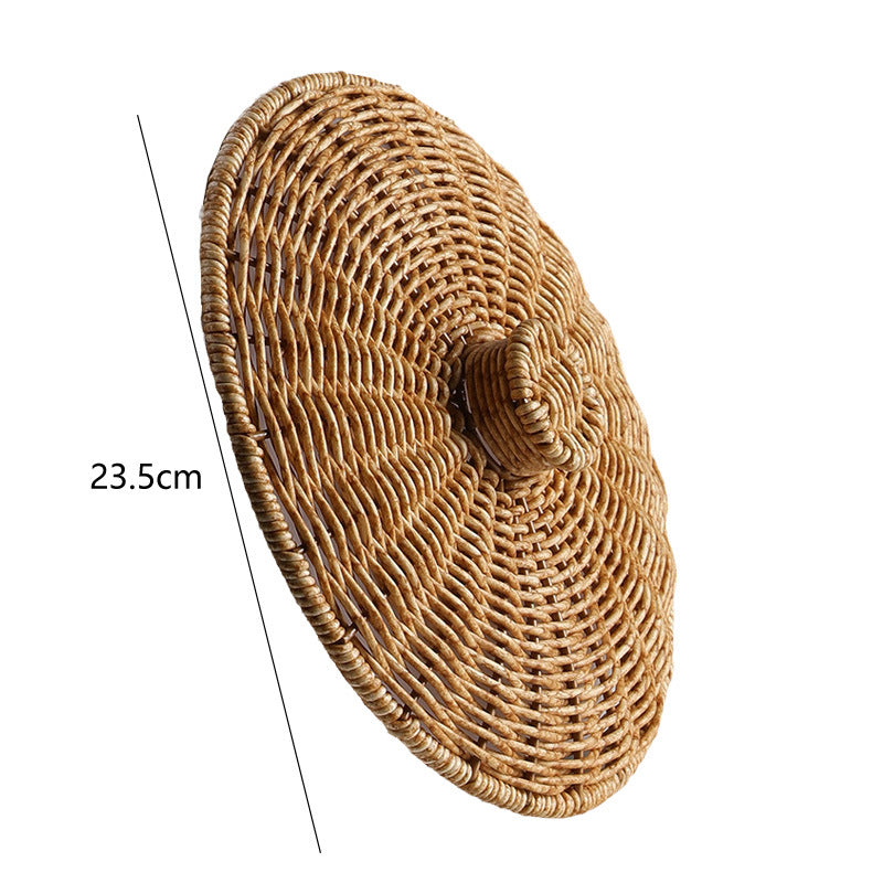 Eco-Friendly Wicker Waste Basket Kalsten