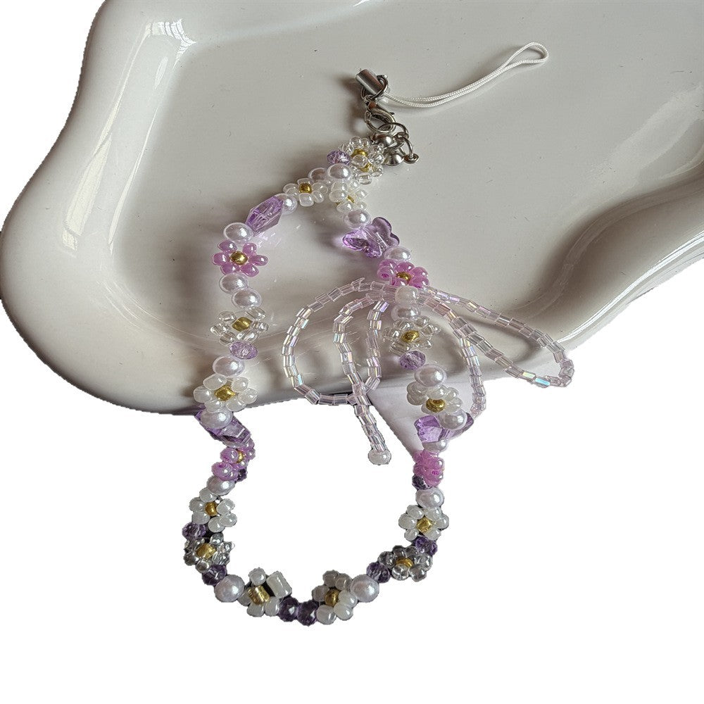 Floral Beaded Eyewear Holder Kalsten