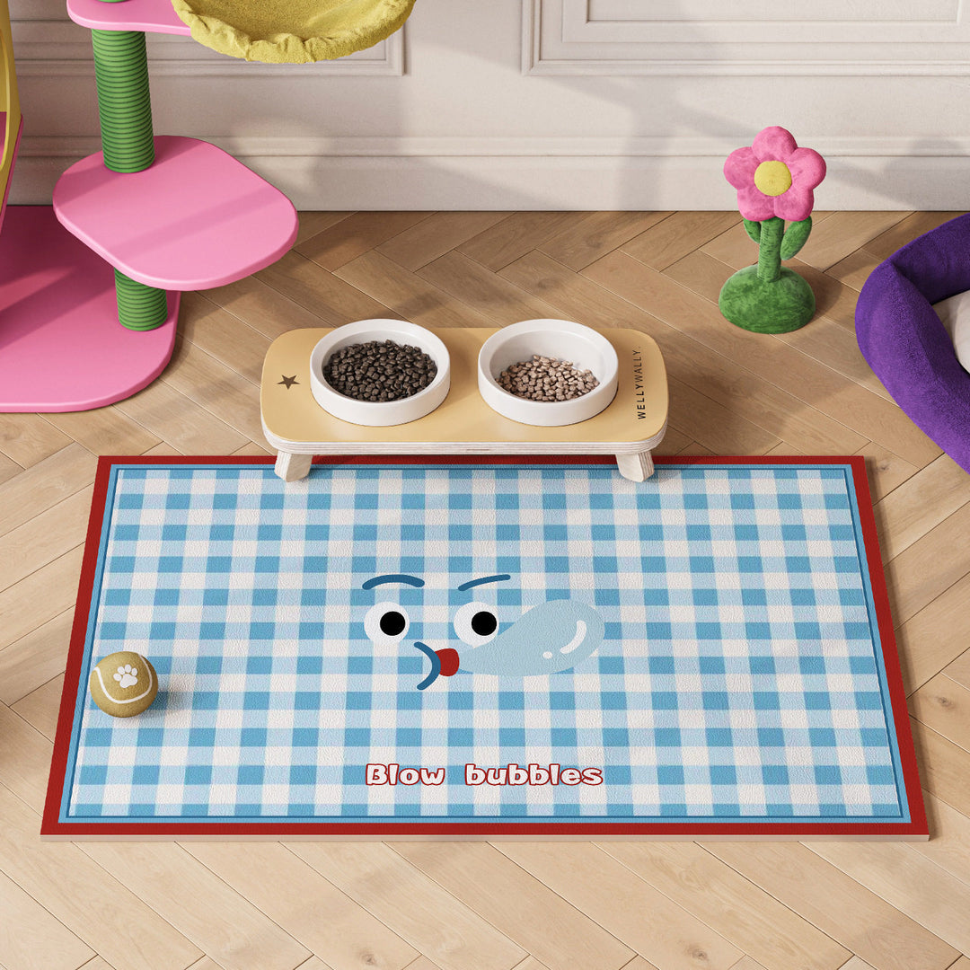 Playful Pet Feeding Mat