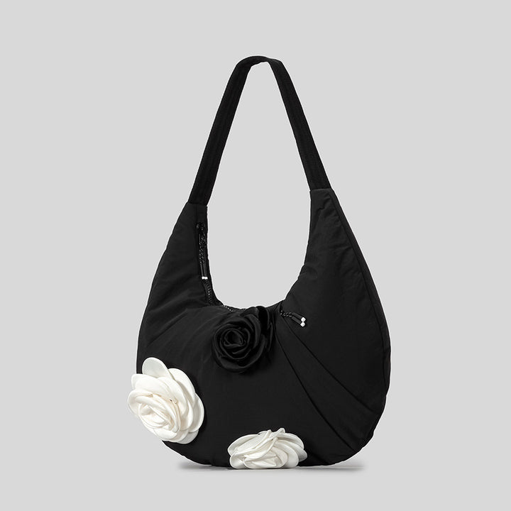 Floral Embellished Shoulder Bag