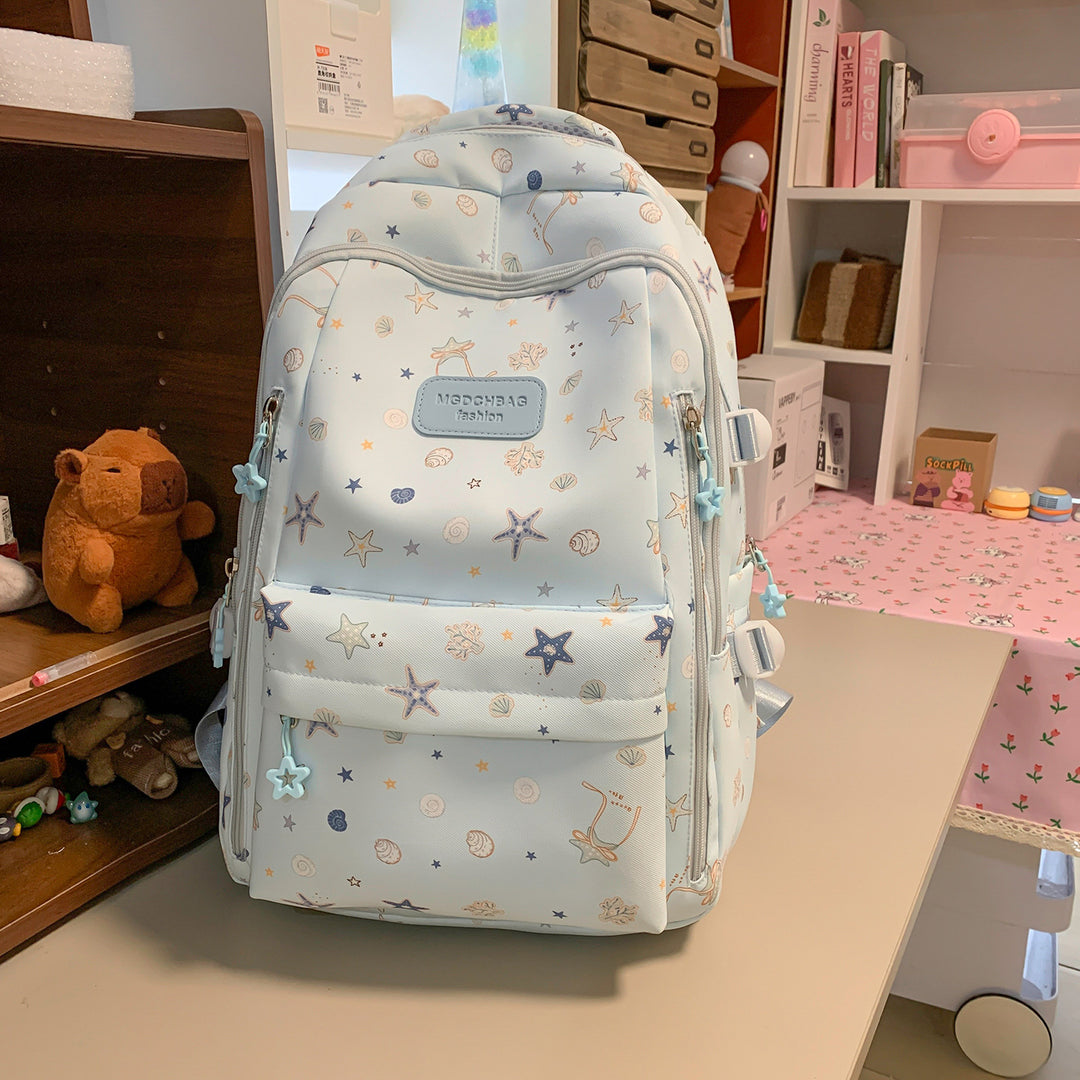Playful Nautical-Themed Backpack Kalsten