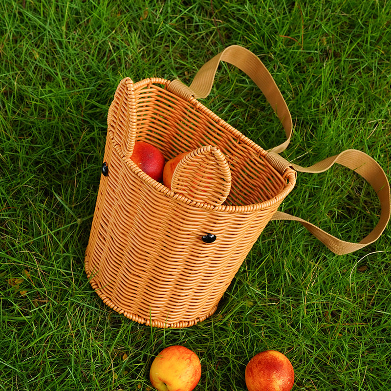 Handcrafted Woven Utility Basket Kalsten