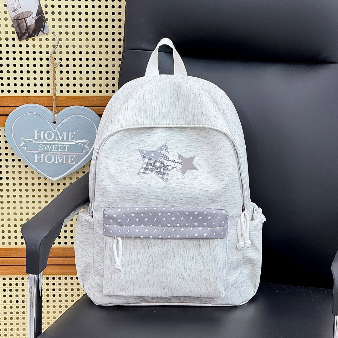 Casual Graphic Print School Backpack