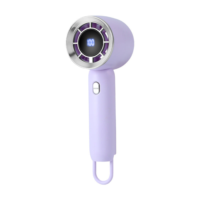 Ladies portable cooling fan with digital display Kalsten