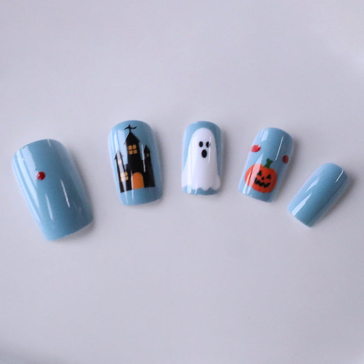 Halloween-Themed Press-On Nail Art Set Kalsten