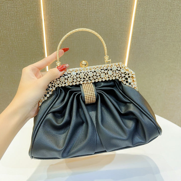 Luxurious Satin Evening Handbag