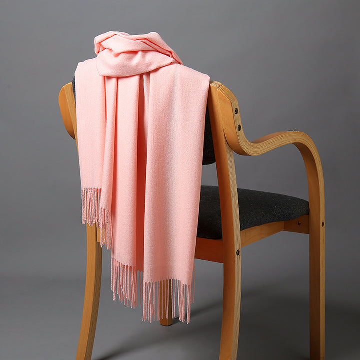 Luxurious Cashmere-Blend Throw Blanket