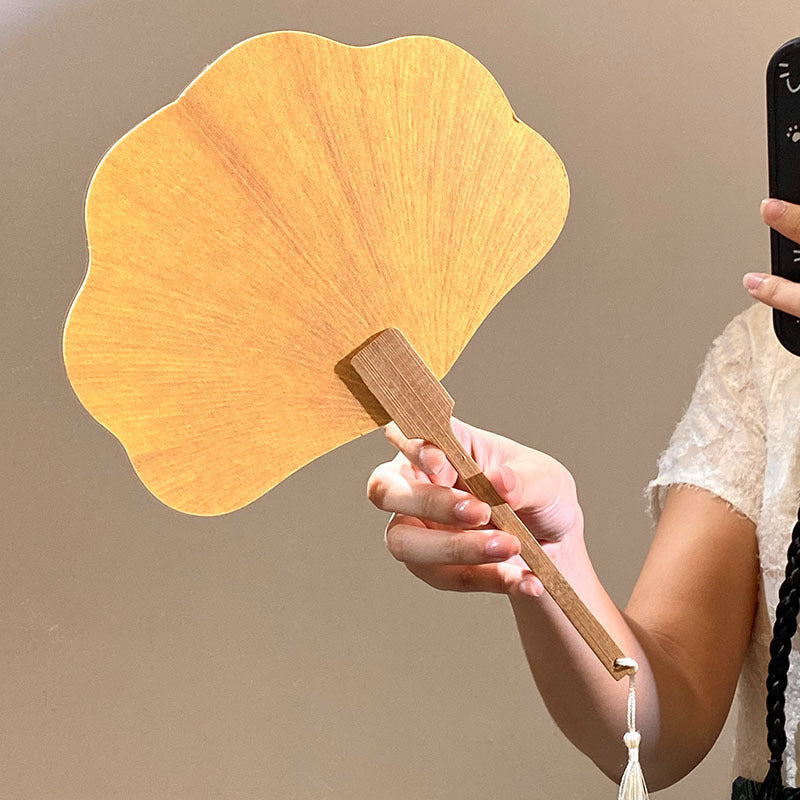 Hand fan with elegant cherry blossom pattern Kalsten