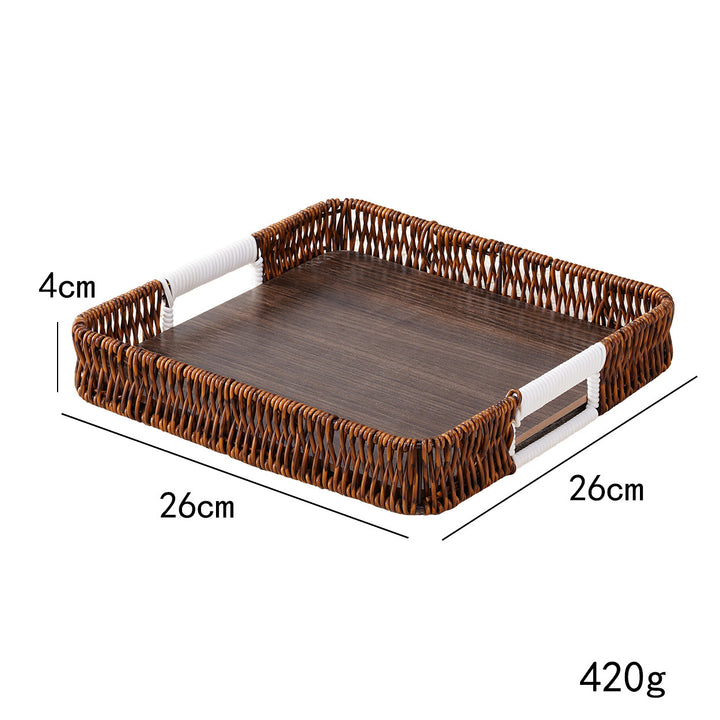 Stylish Handwoven Serving Tray Kalsten