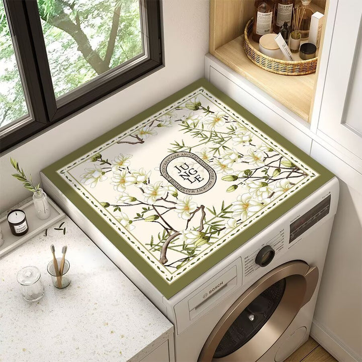 Decorative Floral Laundry Counter Mat Kalsten
