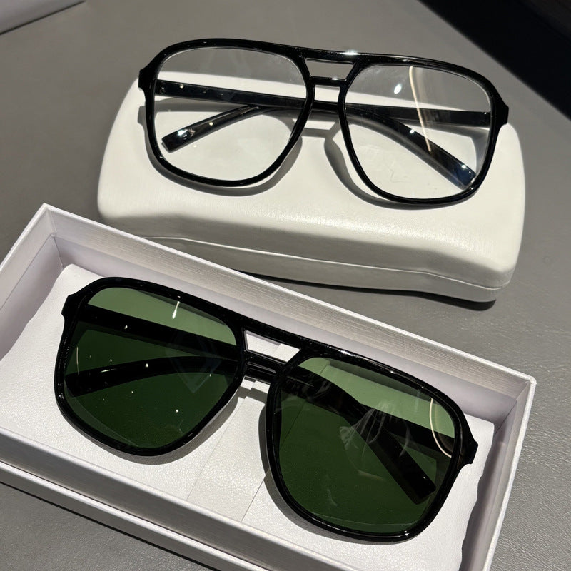 Premium Oversized Angular Frame Sunglasses Kalsten