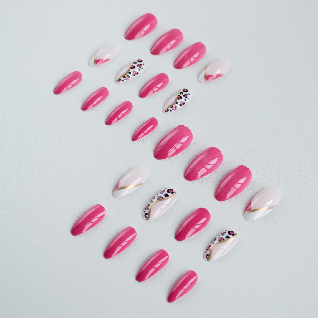 Stylish French Tip Design Nail Art