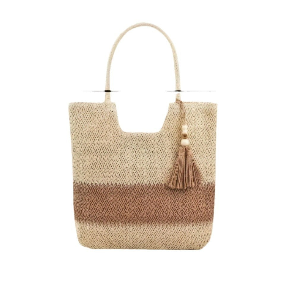 Exclusive and Handmade Beach Bag with Fringes Kalsten