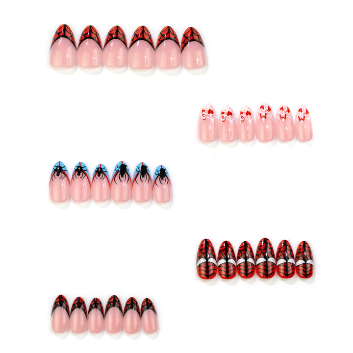 Superhero-Inspired Nail Art Set