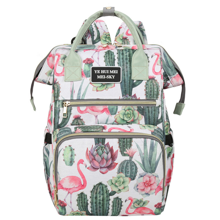 Stylish Geometric Print Backpack Kalsten