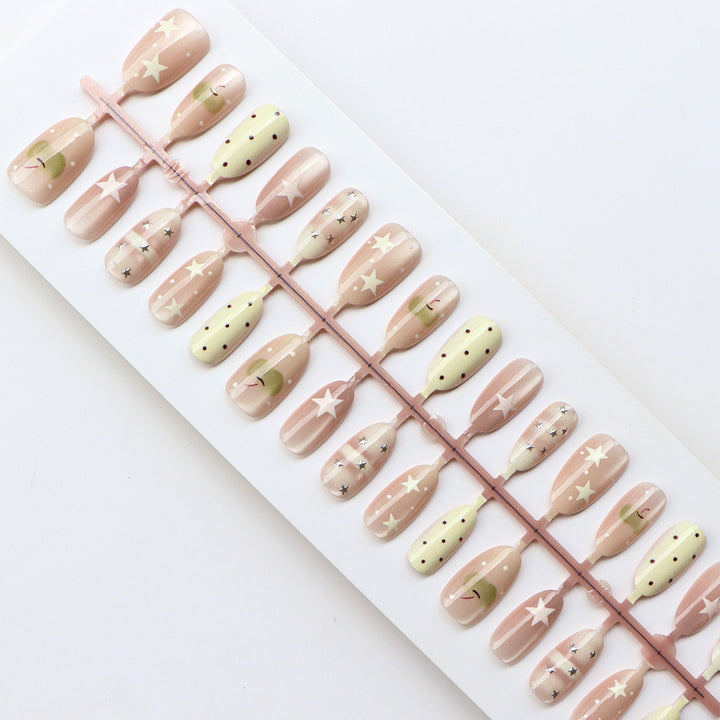 Creative Press-On Nail Art Set