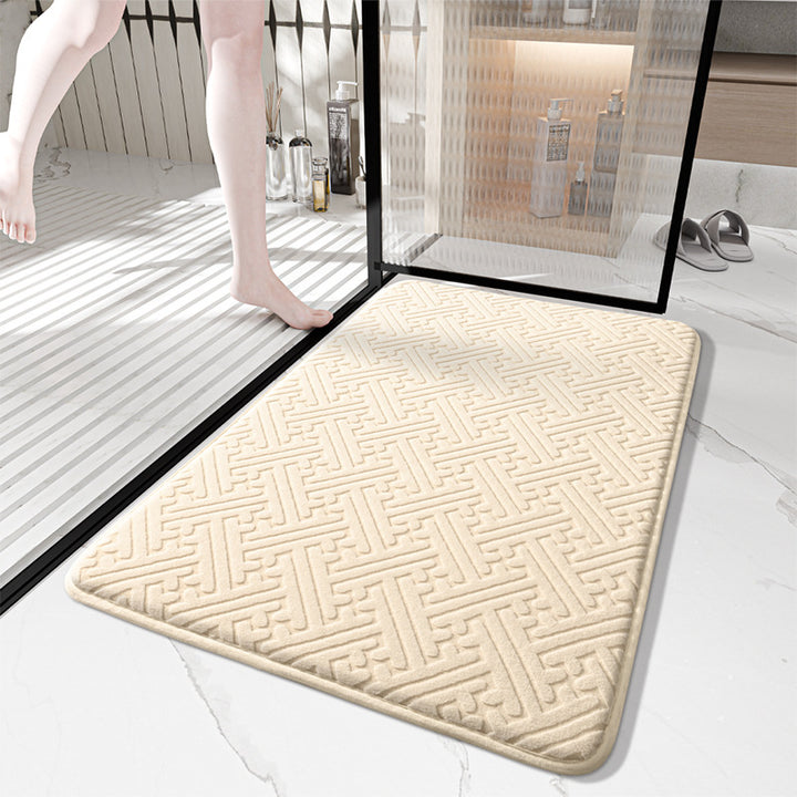 Ultra-Absorbent Bathroom Mat Kalsten