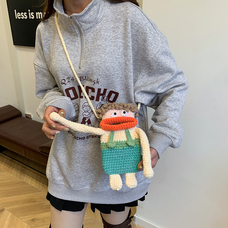 Adorable Crochet Character Mini Bag