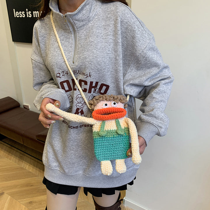 Adorable Crochet Character Mini Bag
