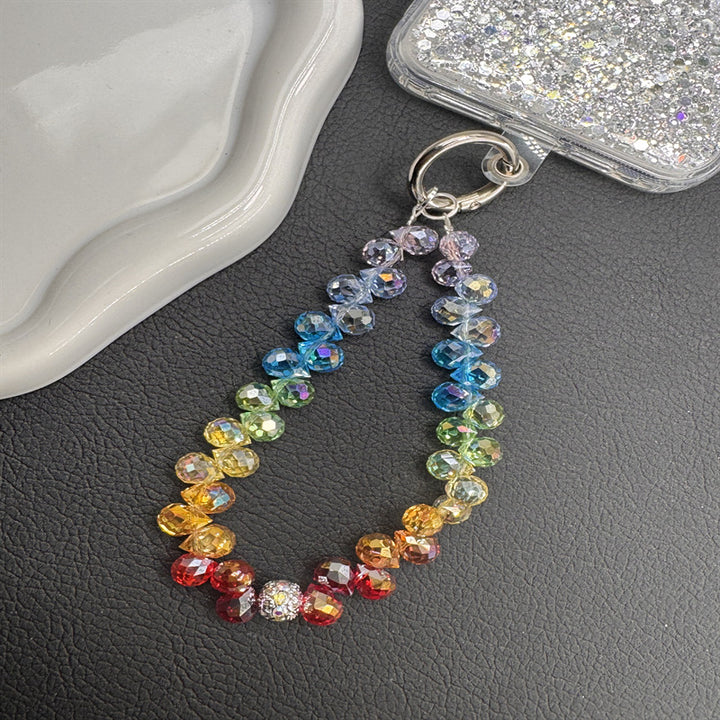 Colorful Beaded Phone Charm Lanyard Kalsten