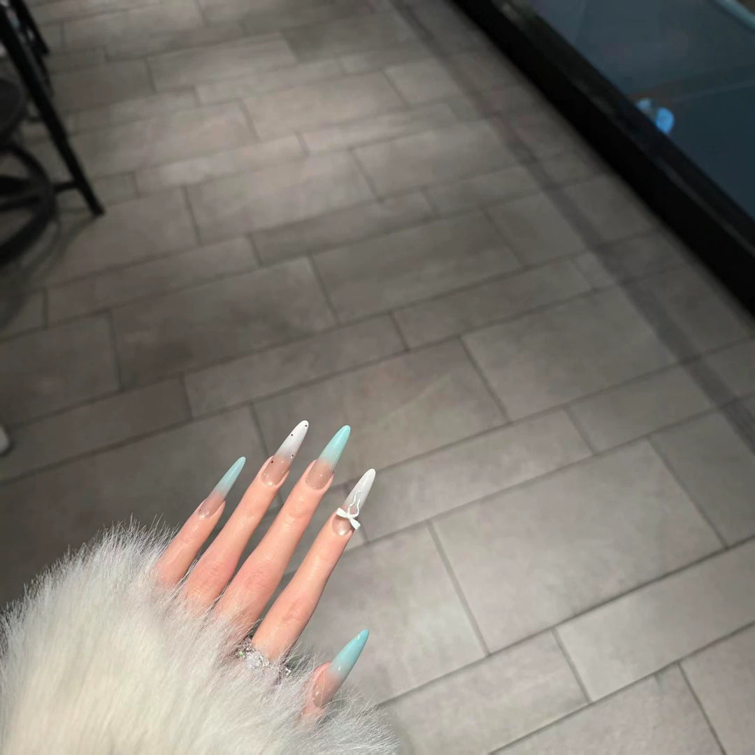 Elegant Articulated Stiletto Nail Extensions