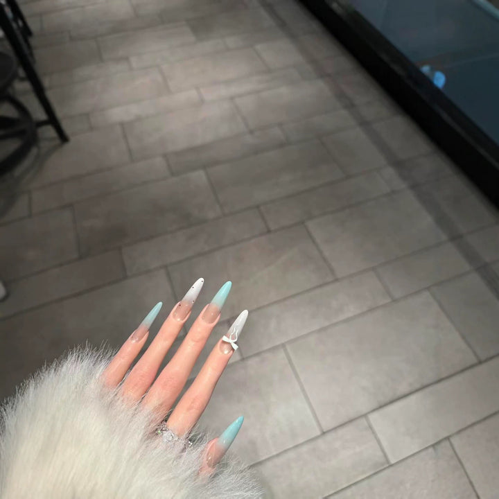 Elegant Articulated Stiletto Nail Extensions
