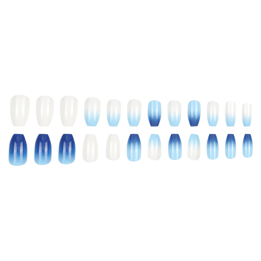 Ombre Press-On Nail Art Set Kalsten