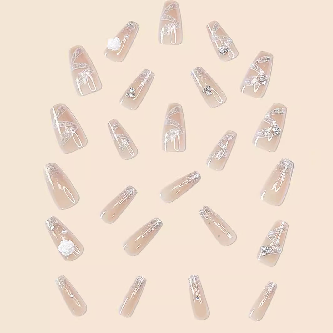 Decorative Acrylic Press-On Nails