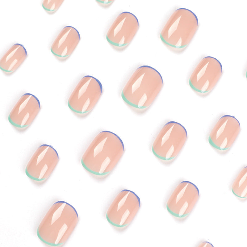 Artistic Nail Art with Creative French Tips Kalsten