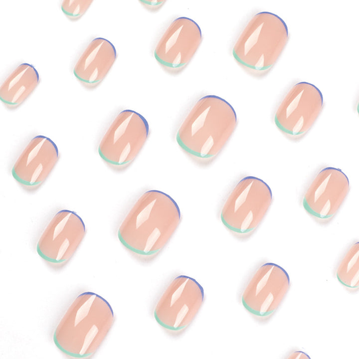 Artistic Nail Art with Creative French Tips Kalsten