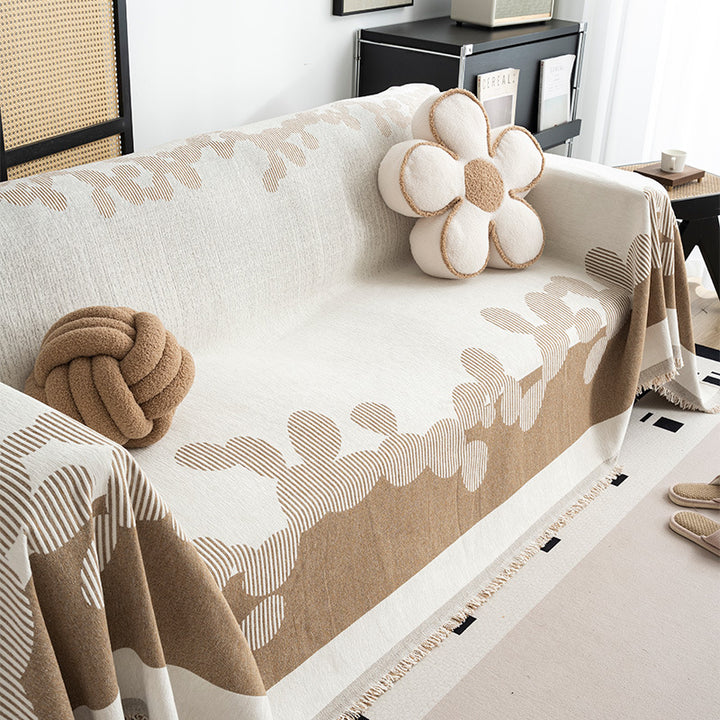 Elegant Textured Throw Blanket