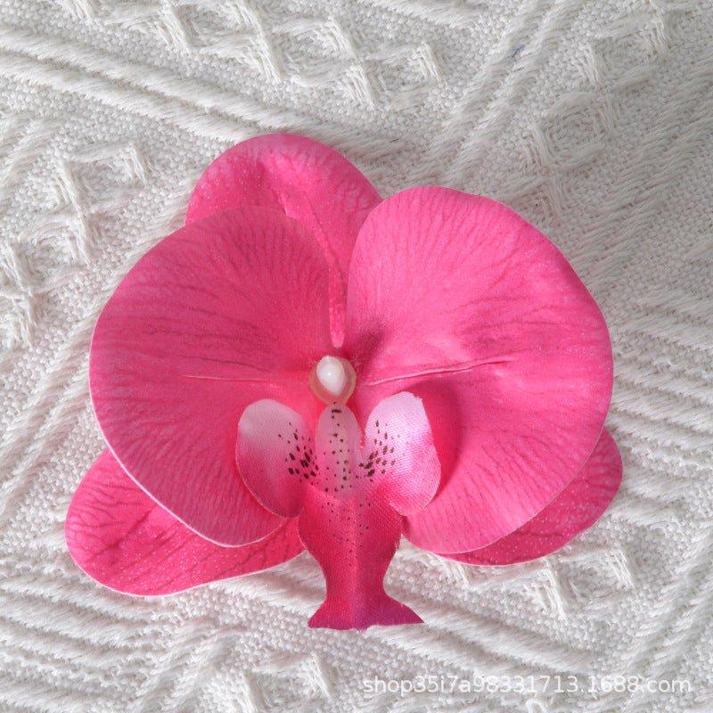 Artificial Orchid Hair Clip